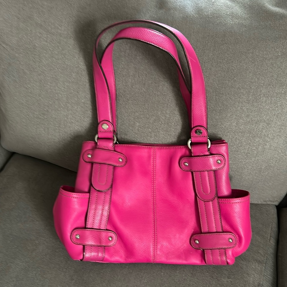 Leather Tiganello shoulder bag